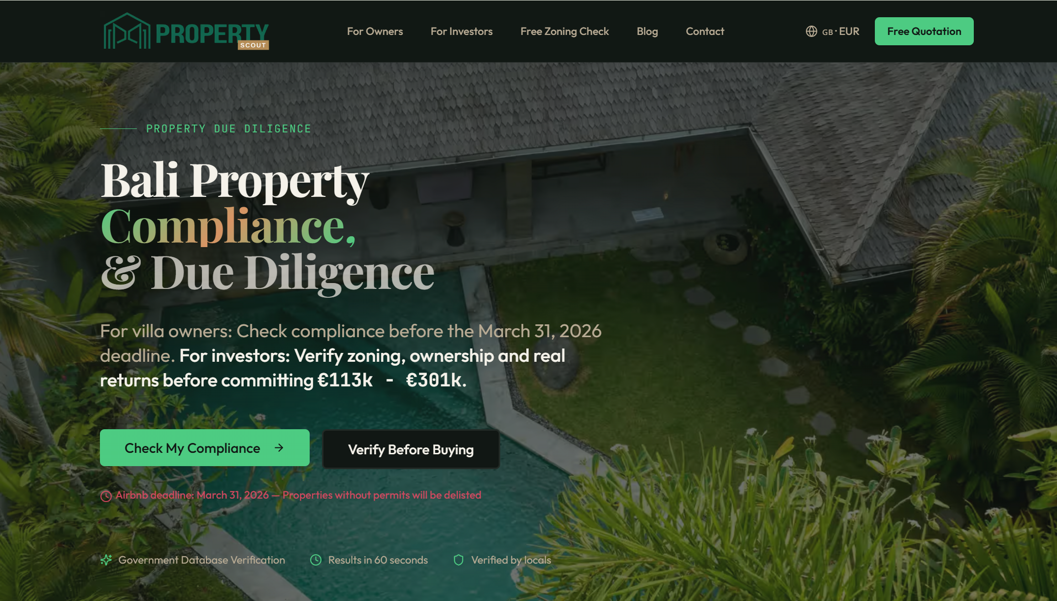 Bali Property Scout cover